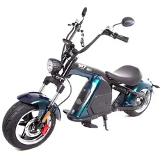 SXT Scooters E-Motorroller »SXT Grizzy«, mit Straßenzulassung, blau