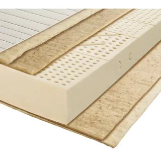 Joka Latexmatratze , Weiß , Textil, Naturmaterialien , H3 , 90x200 cm , Textiles Vertrauen - Oeko-Tex®, Austria Gütezeichen , Härtegradauswahl, Über- und Sondergrößen erhältlich , Schlafzimmer, Matratzen, Latexmatratzen