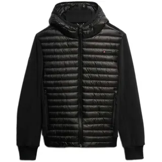 Superdry Storm Fleece Hybrid Jacke - Black - XL