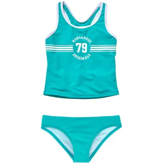 KangaROOS Tankini "Sporty" mit sportlichem Frontdruck, türkis