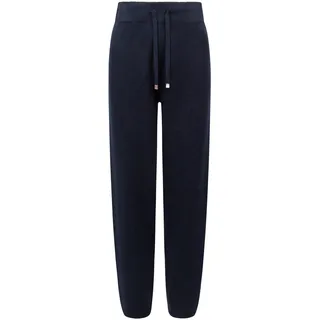 APART Strick-Jogpants aus Einer Soften Viskose-Mischung mit Kaschmir, Nachtblau, 40