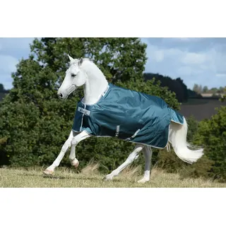 Bucas Outdoordecke 100g Greenline Turnout Weidedecke Green 130 - Grün, Creme