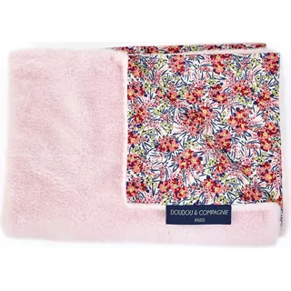 Doudou Plüsch-Babydecke Boh'aime 70 x100 cm rosa