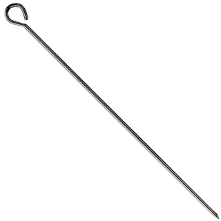 HENDI Grillspiess, Geschirrspülmaschinengeeignet, Fleischspiesse, Schaslikspiesse, Grillzubehör, 24 Stück, 210mm, Edelstahl 18/0