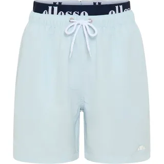 Badehose ELLESSE "RAMSI SWIM SHORT", Jungen, Gr. 164 (14), N-Gr, light blau, Obermaterial: 100% Polyester, Badehosen Badehose