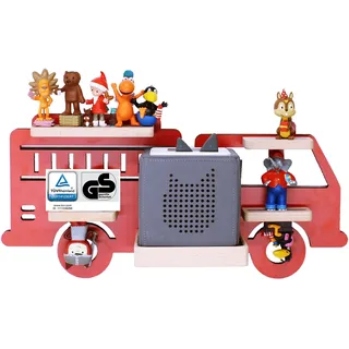 BOARTI Kinderregal Feuerwehr 47 cm rot