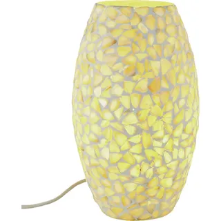 Boho Deko tischlampe Nachtischlampe aus Glas Mosaik Tiaga -2-
