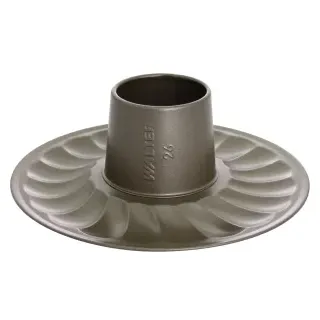 WALTER Premium Rohrboden für Springform, Backform besitzt eine hohe Verschleißfestigkeit, Durchmesser: 260 mm