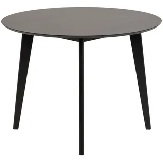 Actona Esstisch Roxby Ø 105 cm Holz Schwarz
