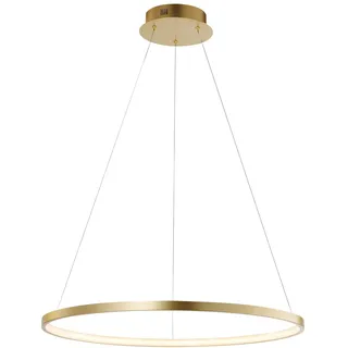 just light. Just Light Pendelleuchte Circle 1-flg. Ø 60 cm gold