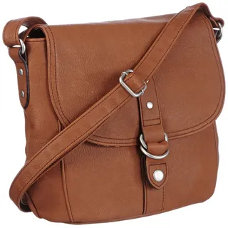 s.Oliver (Bags) Slouchy Tube 39.307.94.6860, Damen Schultertaschen, Braun (Braun 0009), 26x20x10 cm (B x H x T)