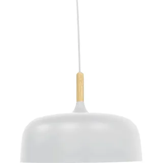 LUXULA LED-Hängeleuchte LX700173, E27-Fassung, IP20, Ø30 cm, weiß, rund