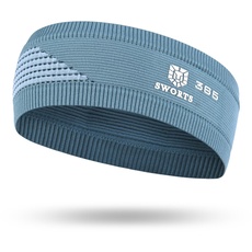 SWORTS 365 Laufstirnband I Allwetter Sport Stirnband mit Seamless Komfort (Unisex Running Headband)