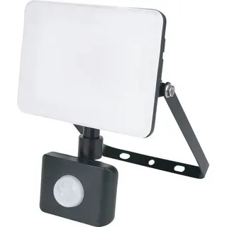 Müller-Licht Orlando 21600070 LED-Außenstrahler mit Bewegungsmelder 10 W Leuchtfarben: Neutralweiß