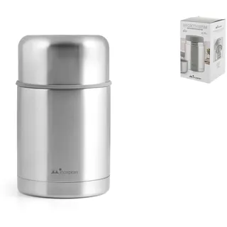 INOXPRAN 970 Lunchbox, Metall, Grau, 11 x 11 x 18 cm