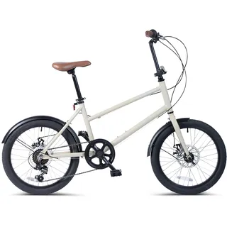 Wildtrak - Alu Urban Bike, Erwachsene, 20 Zoll, 6-Gang, Shimano-Schaltung - Grau