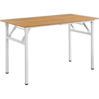 neu.haus Schreibtisch Klapptisch Buche / Weiß