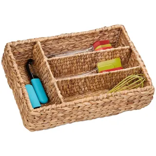 Relaxdays 10048133 Küchengeschirr-Organiser/Abtropfer