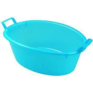 Bunte Kunststoff-Ovale Wanne Mit Griffen Durchmesser 45 Cm