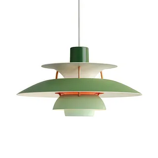 Pendelleuchte Esstischlampe Kronleuchter,Moderne Minimalistische Hängelampe Verstellbarer Schnur,Blendschutz mit E27 Sockel,Ideal für Kücheninsel,Esszimmer, Wohnzimmer und Schlafzimmer 40CM-Grün