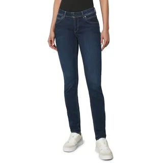 Marc O'Polo Damen B41914412075 Lässige Jeans, Hose Im Used-Look, Hochwertige Denim Mit Schmalem Schnitt, P63, 29W / 30L EU