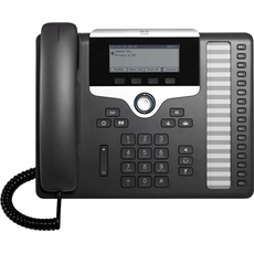 Cisco UP PHONE 7861, Telefon, Schwarz, Silber