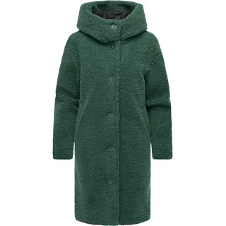 Langmantel RAGWEAR "Langmantel Joonie YOUMODO", Damen, Gr. XXL, grün (pine grün), Obermaterial: 100% Polyester PES.  Obermaterial: Futter: 100% Polyester PES., Mäntel Langmantel