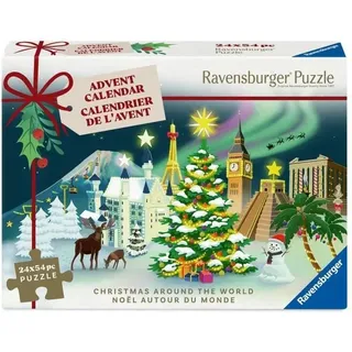 Adventskalender Puzzle 2025, Puzzle zum Zusammenbauen, Tägliche Erfahrung - Bunt