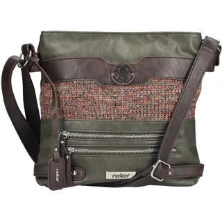 Rieker Umhängetasche Kunstleder Khaki Multi