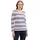 Ottoman Pullover Colorful Knit Stripe Design S