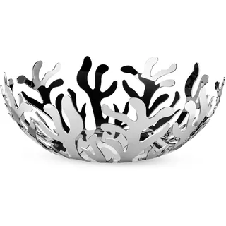 Alessi Mediterraneo Obstschale Silber 29 cm