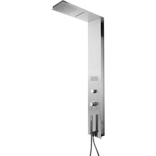 Evenes Wand-Brausepaneel Esben mit Mischer, Edelstahl gebürstet - 93 078 96
