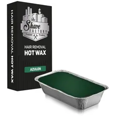 The Shave Factory Hair Removal Hot Wax - Heisswax 500g (500g, Azulen)