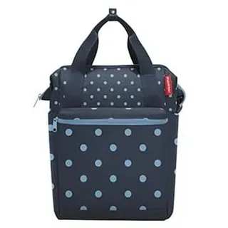 Reisenthel Roomy GT Gepäckträgertasche 12 l blau/dots blue