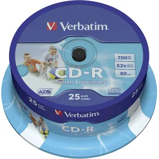 Verbatim CD-R 700MB 52x 25er