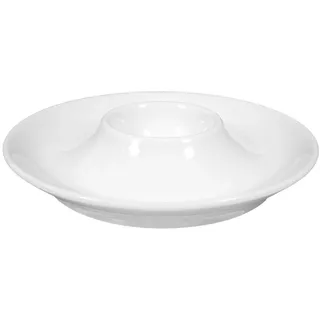 Seltmann Weiden COMPACT weiß uni Eierbecher mit Ablage 6 Stück