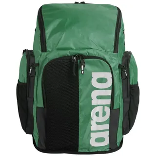 Arena Spiky III Rucksack 45, Schwimmen, Athlet, Sport, Fitnessstudio, große Trainingsausrüstung, Schwimmtasche für Damen und Herren, 45 Liter, Grün