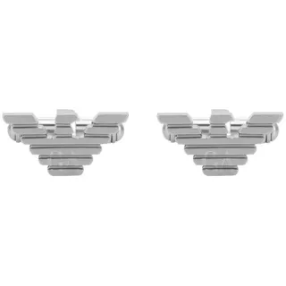 Emporio Armani Herren Manschettenknöpfe aus Edelstahl