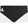 Solid Swim Trunks Black/White M