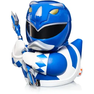 TUBBZ Blauer Ranger Sammel-Enten-Vinylfigur - Offizielle Power Rangers Merchandise - Kinder TV & Filme