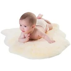 Baby-Lammfell-geschoren 90 - 100 cm