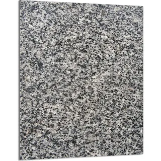 Glasschneidebrett 40x52 Granit - Schwarz, Weiß, Transparent