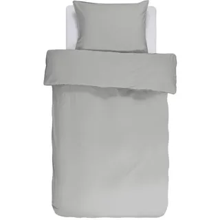 Essenza Bettwäsche »Guy, Baumwoll-Renforcé« 2 Stk. tlg. Vintage-Waschung, silberfarben