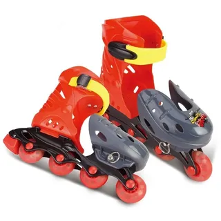G21 Toy G21 Verstellbare Rollschuhe 7" - 8,5" Rot & Grau G21-690838