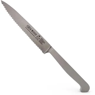 GÜDE Solingen - Tomatenmesser mit Welle geschmiedet, 13 cm, Ganzstahl, KAPPA, Handmade Germany, Silber