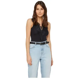 Pieces Body Ilu - Schwarz - XS