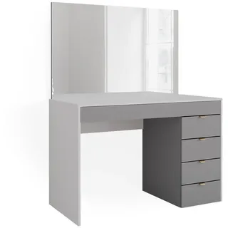 Vicco Schminktisch Elise 115 x 76 cm modern Frisiertisch Schubladen Spiegel