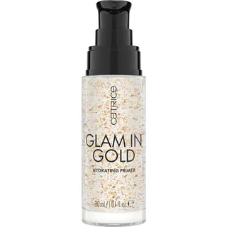 Catrice Glam In Gold Hydrating Primer feuchtigkeitsspendender Primer unter dem Make-up mit 24 Karat Gold Farbton 010 Oh My Goldness