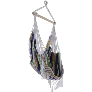 Vivere B531 Hängematte Sessel Baumwolle, Retro, mehrfabig