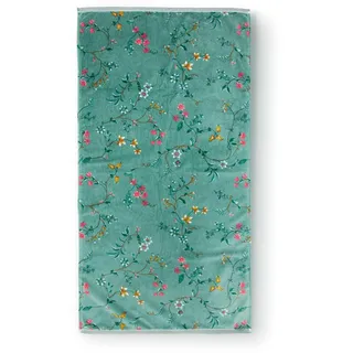 Pip Studio Duschtuch Les Fleurs | grün - 70 x 140